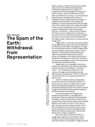The Spam of the Earth book cover