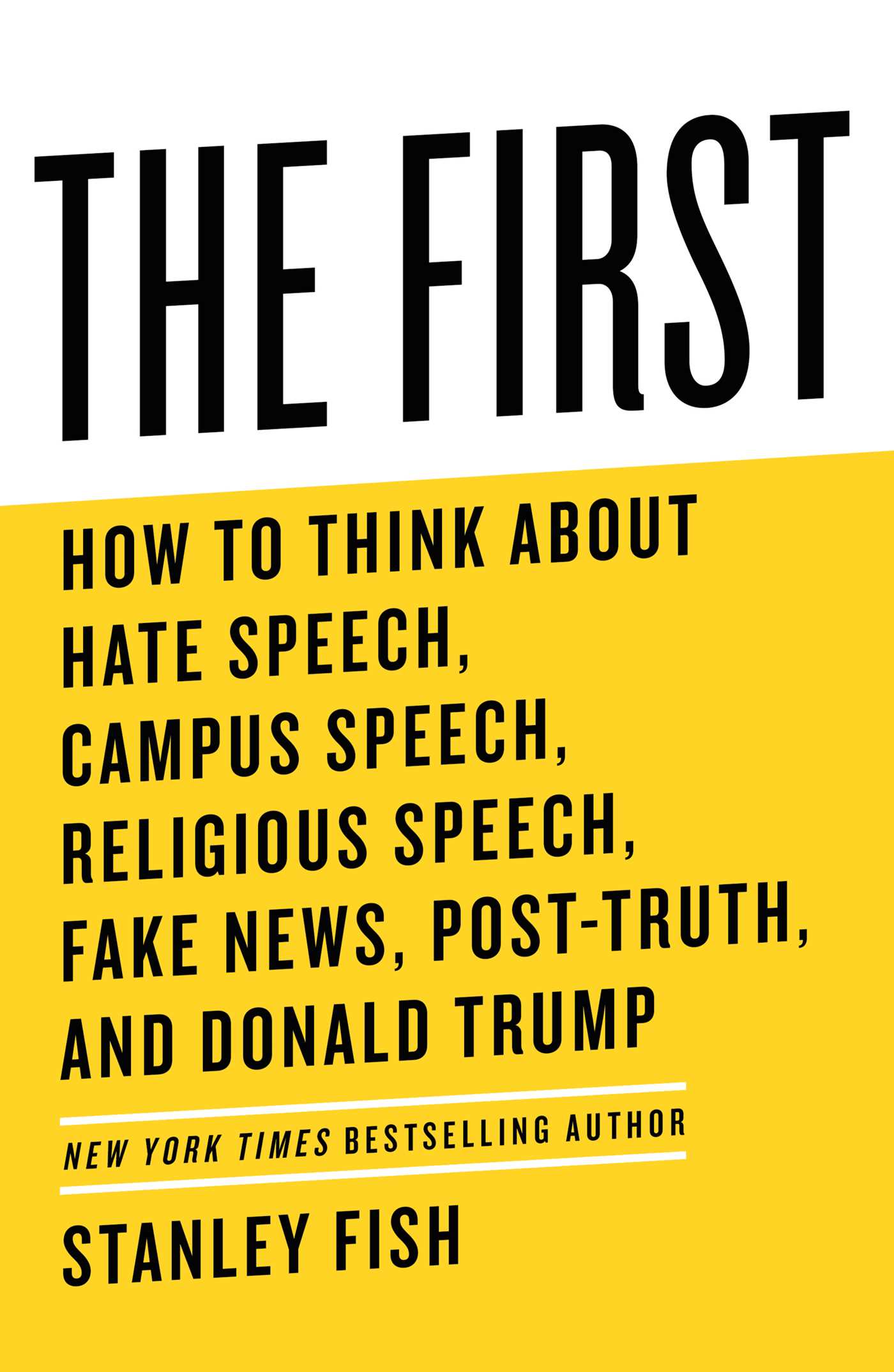 The First book cover