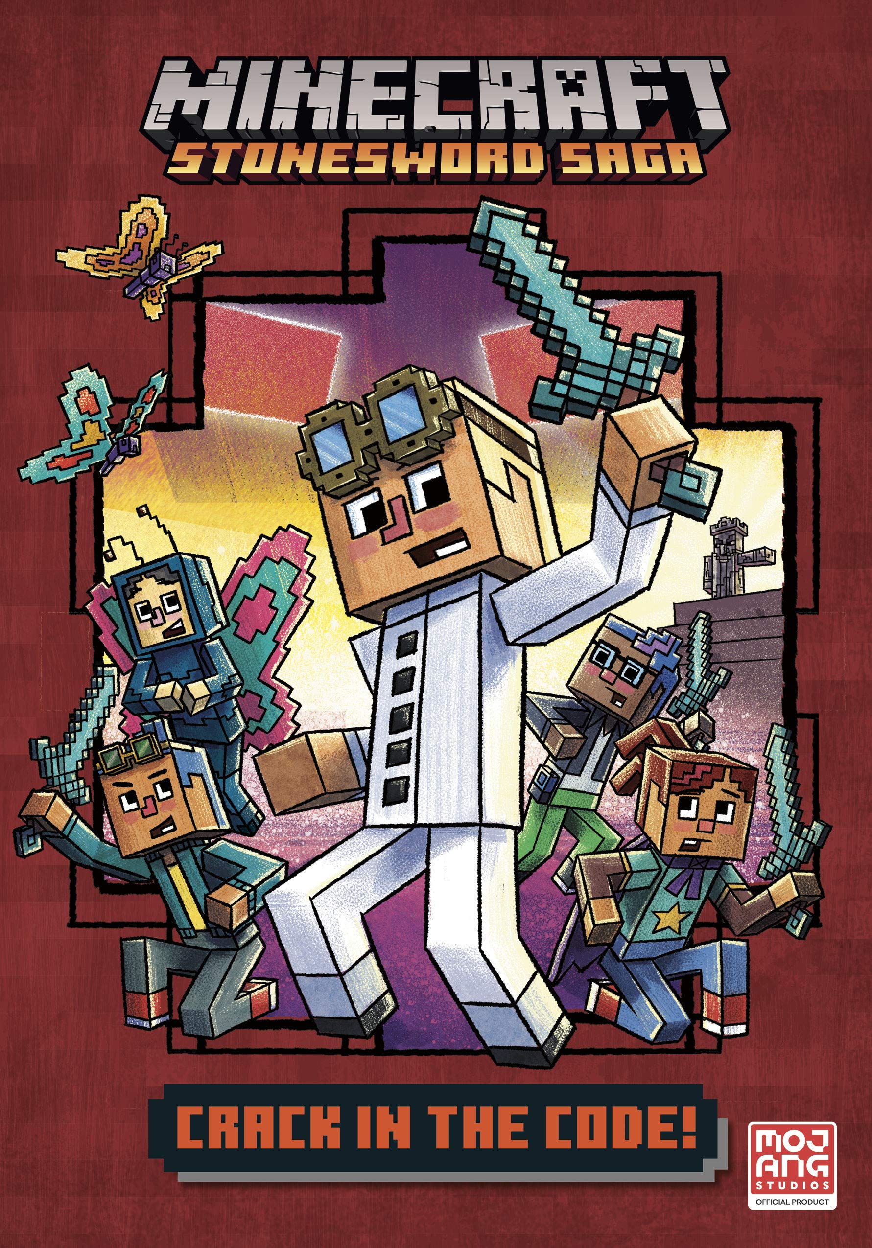 Minecraft Stonesword Saga book cover 1
