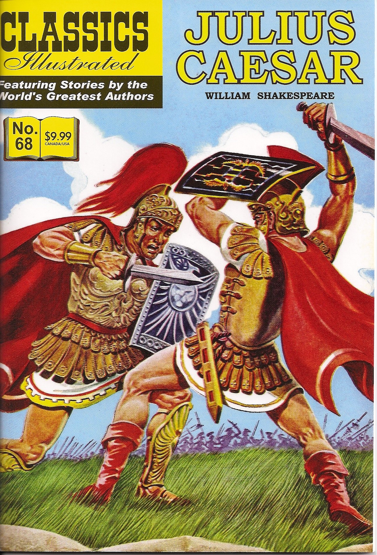 Shakespeare Classics Illustrated (Hamlet, MacBeth, Julius Ceasar, A Midsummer Night's Dream, Romeo & Juliet) Parents Choice Approved 1997 book cover