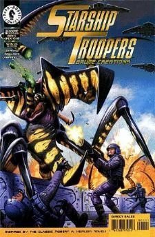 Starship Troopers comics book cover 1