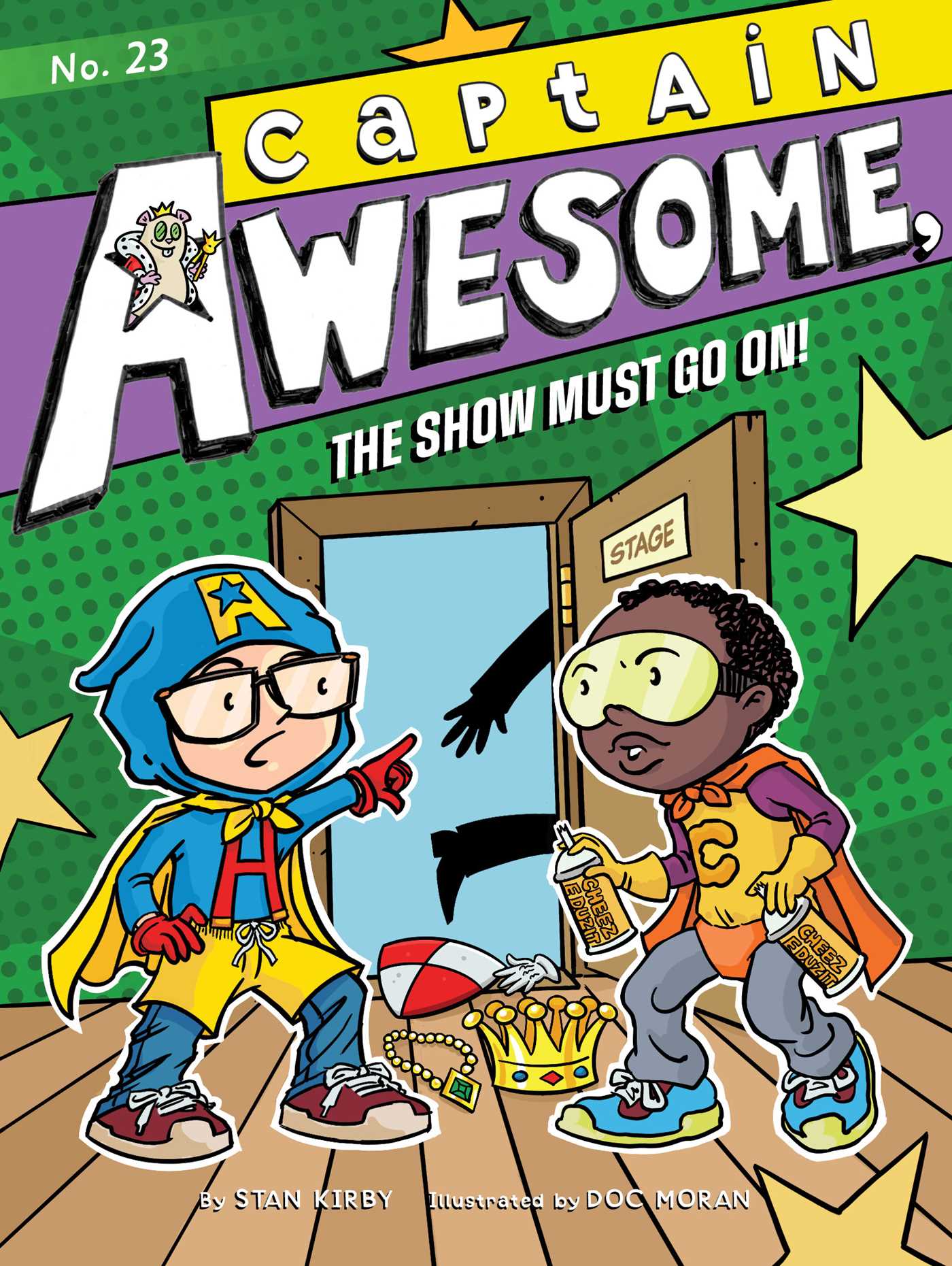 Captain Awesome, the Show Must Go On! book cover