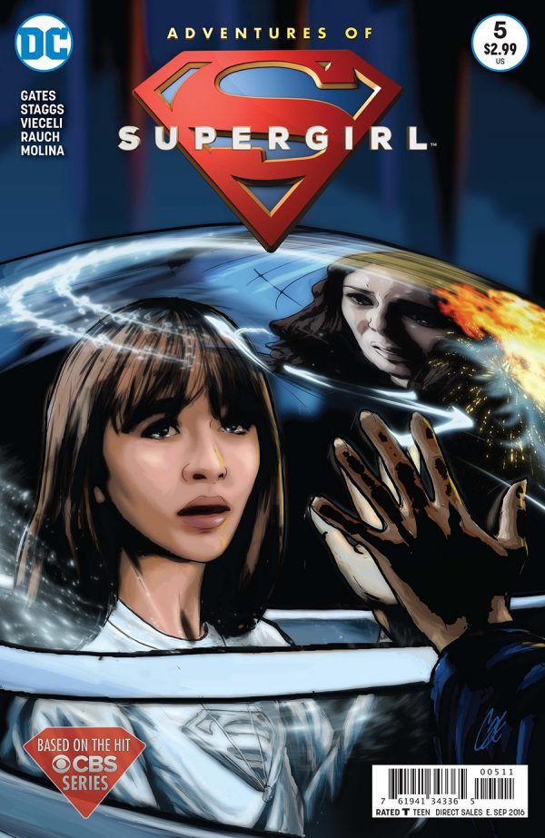 The Adventures of Supergirl book cover 2