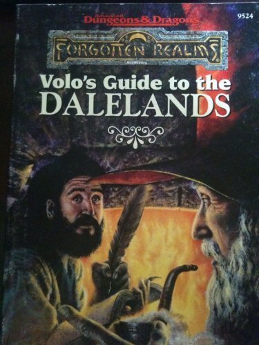 Volo's Guide to the Dalelands book cover