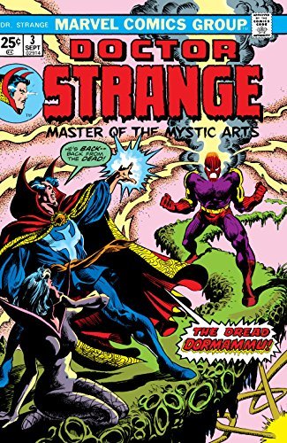 Doctor Strange (1974) book cover 3