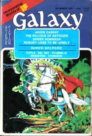 Galaxy (with Worlds of IF), March 1975 book cover