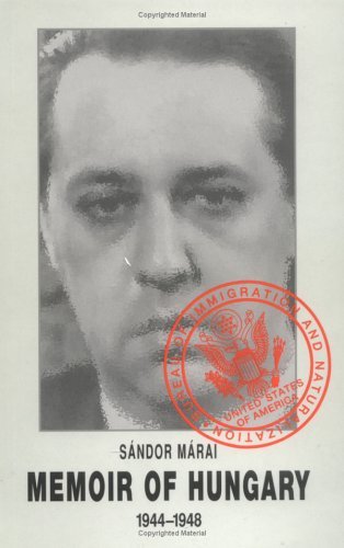 Memoir of Hungary, 1944-1948 book cover