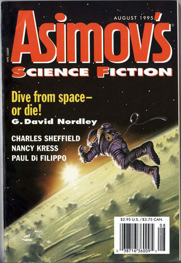 Asimov's Science Fiction, August 1995 book cover