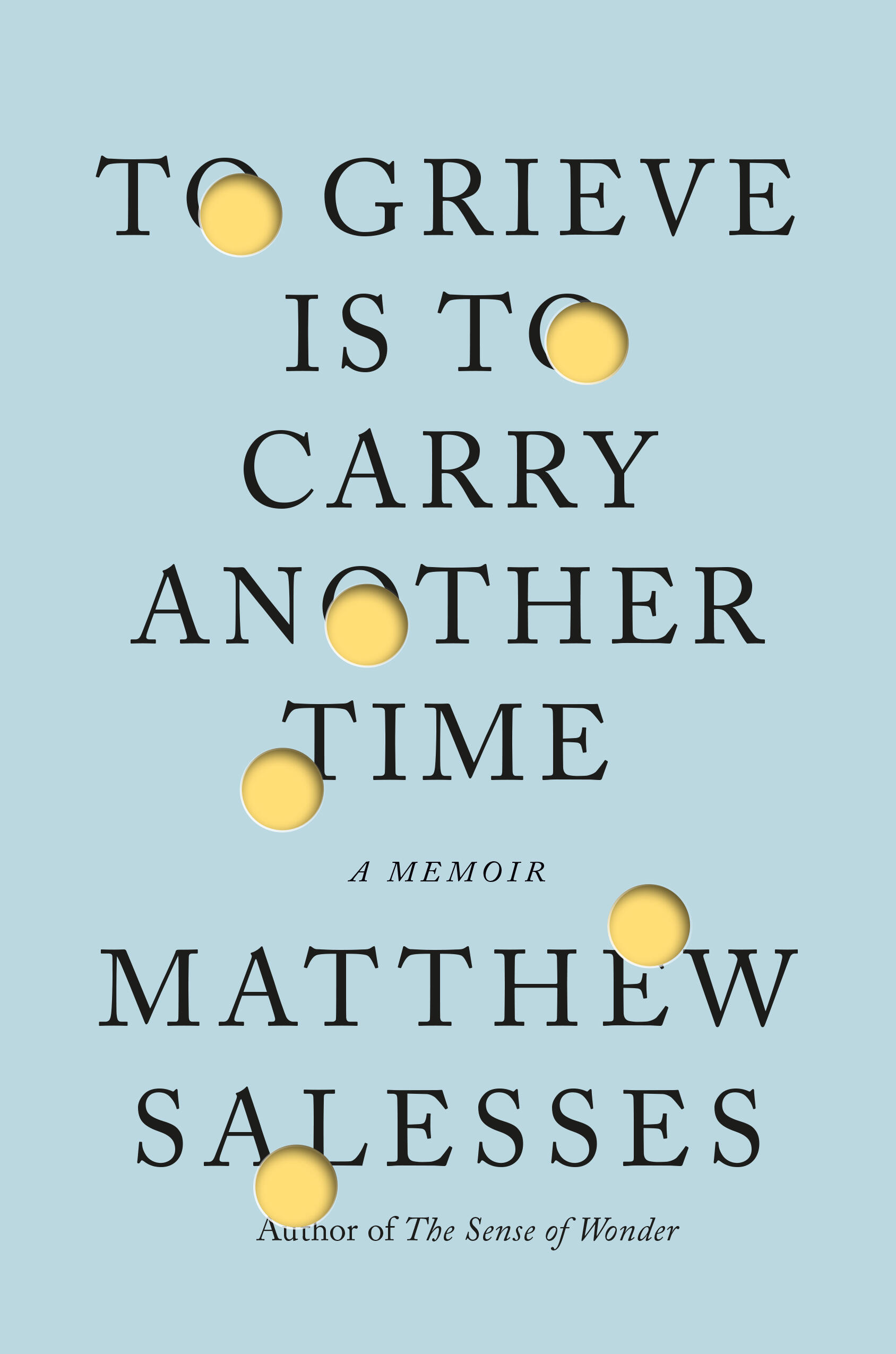 To Grieve Is to Carry Another Time book cover