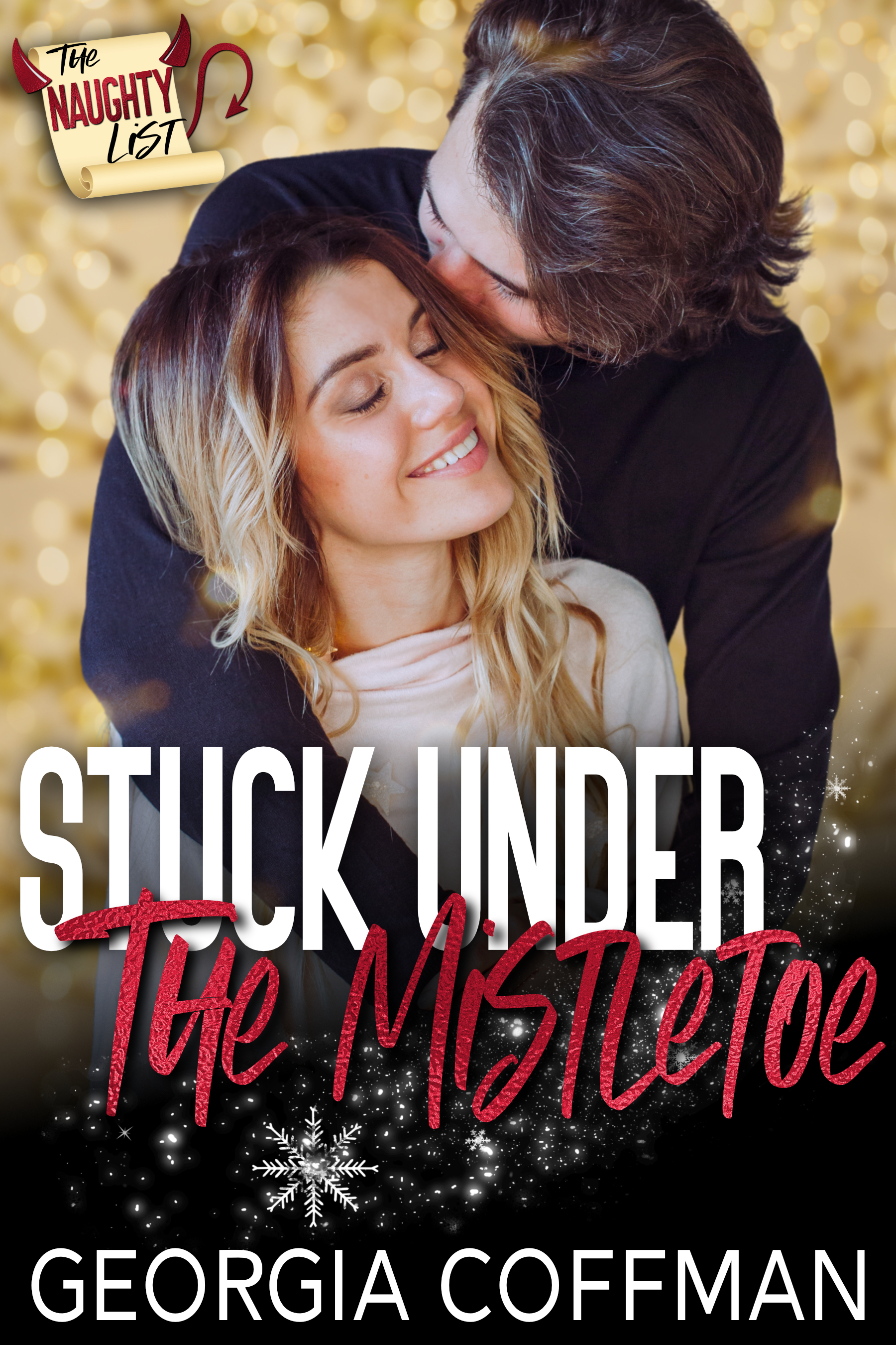 Stuck Under the Mistletoe book cover