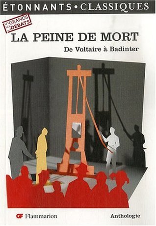 La peine de mort book cover