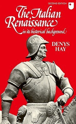 The Italian Renaissance in its Historical Background book cover