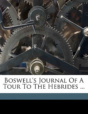 Journal of a Tour to the Hebrides book cover
