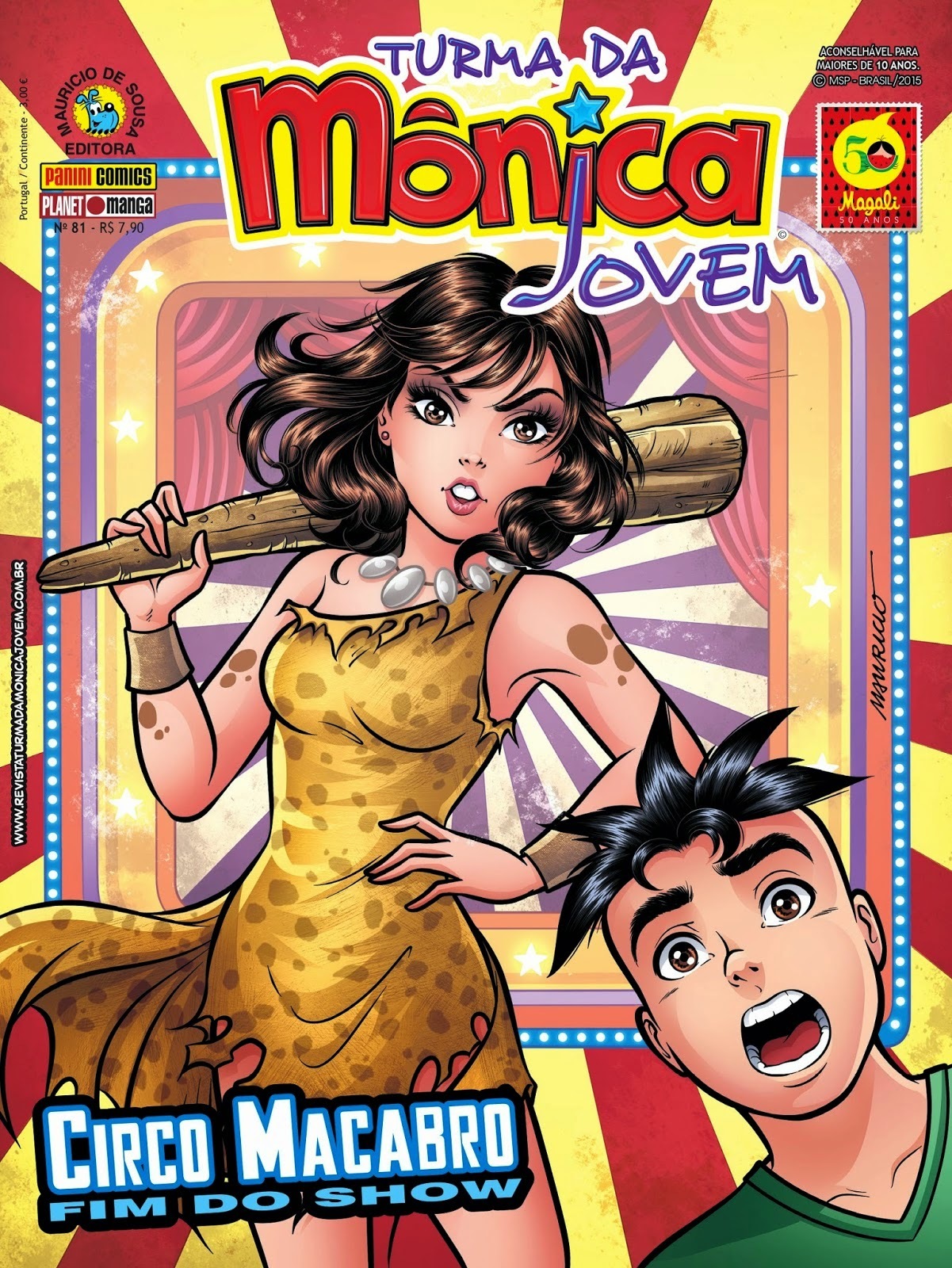 Turma da Mônica Jovem #81 - Circo Macabro - Fim do Show book cover