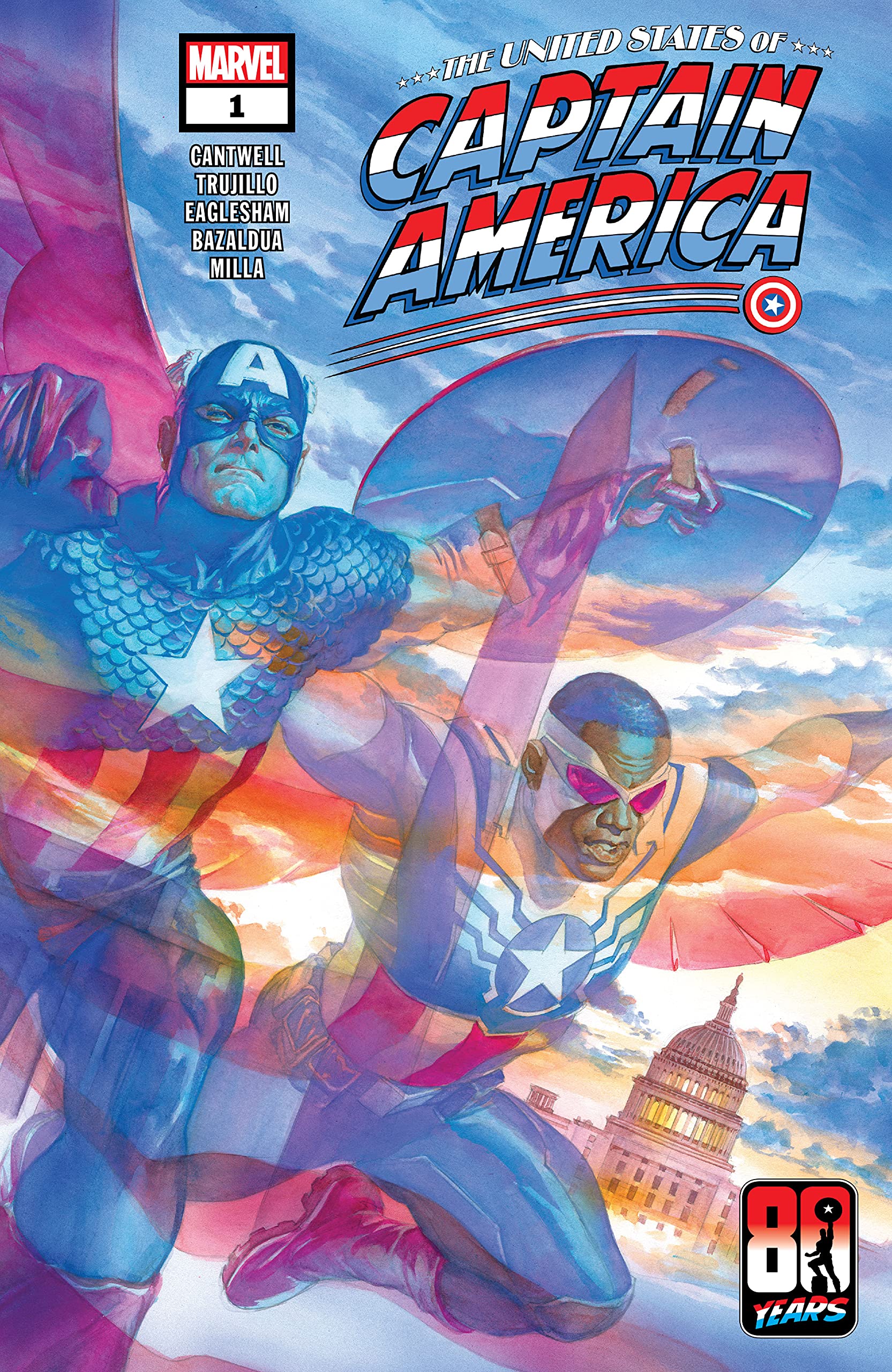 The United States of Captain America book cover 1