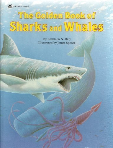 The Golden Book of Sharks and Whales book cover
