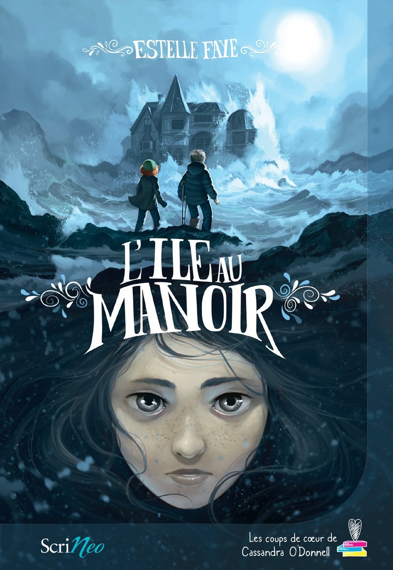 L'île au manoir book cover