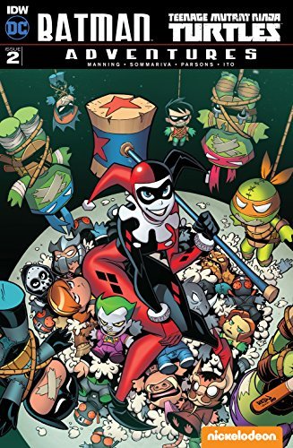 Batman/Teenage Mutant Ninja Turtles Adventures book cover 2