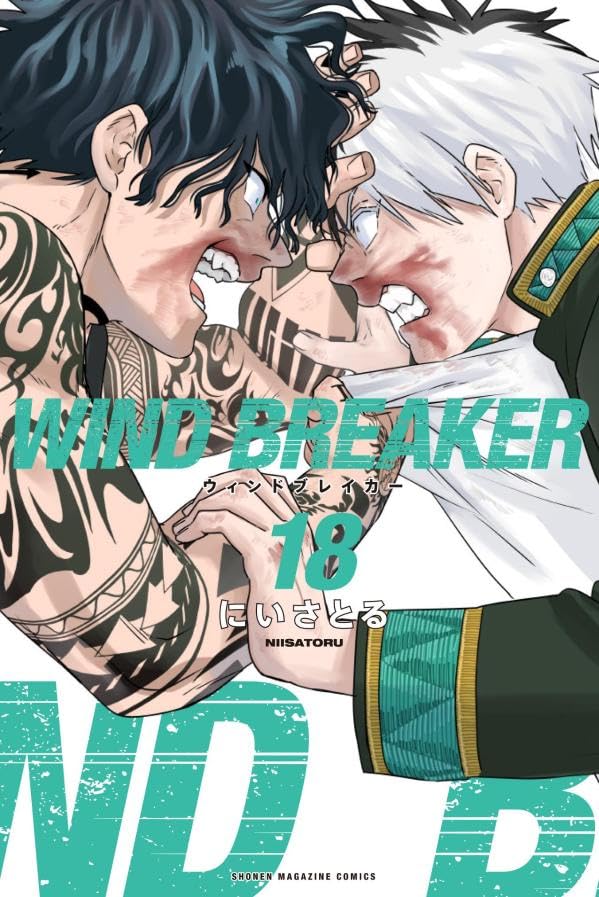 WIND BREAKER 18 book cover