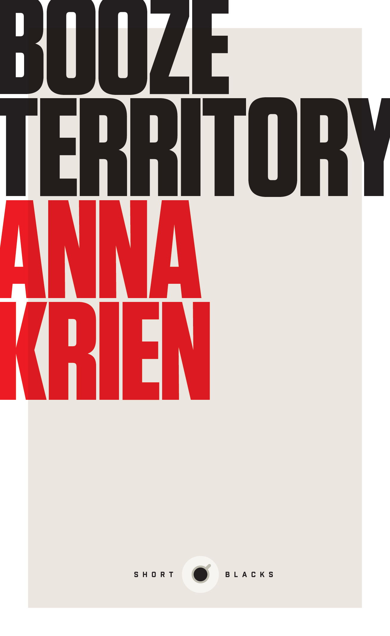 Booze Territory book cover