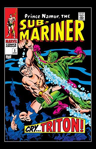 Sub-Mariner (1968) book cover 2