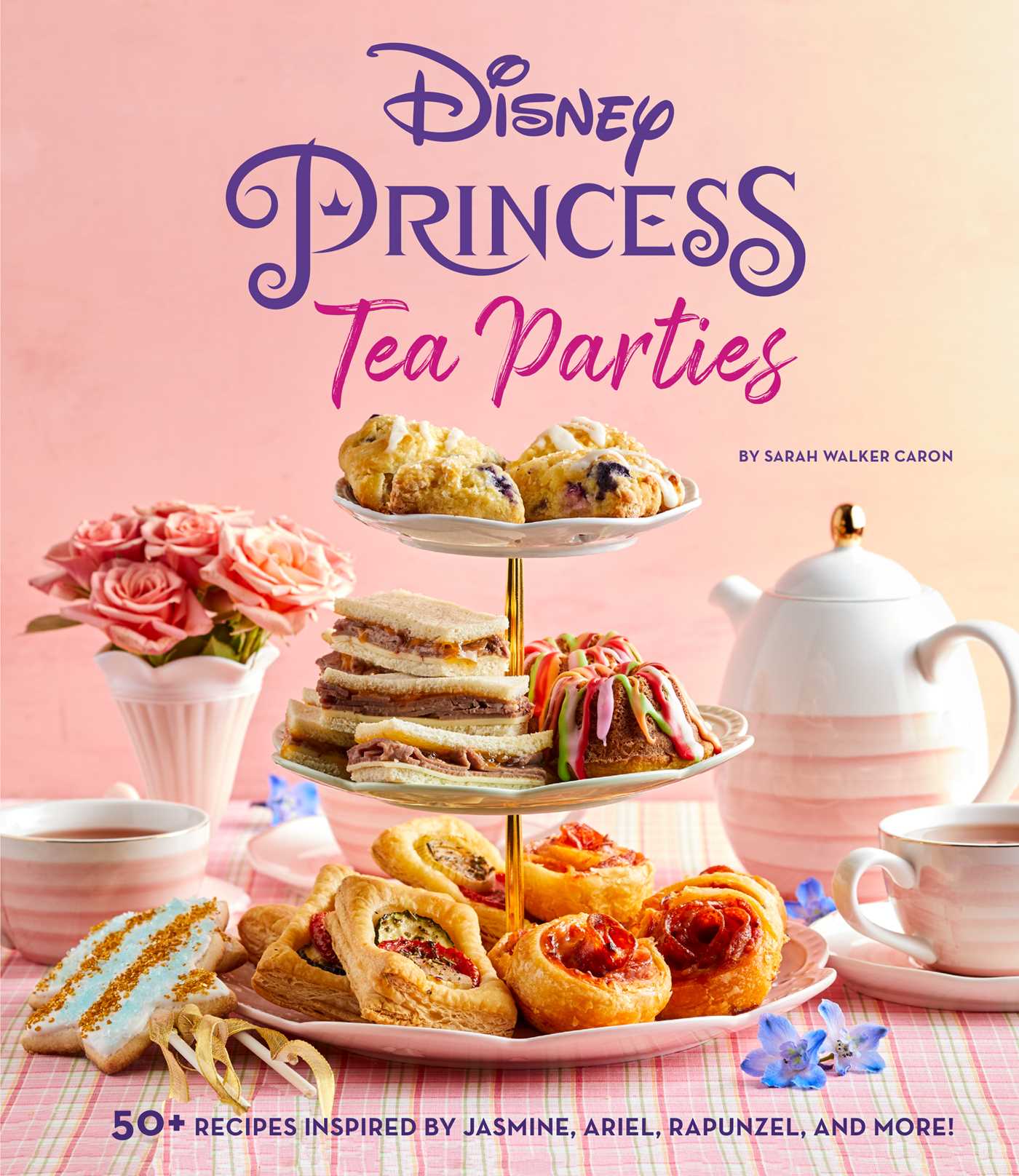 Disney Princess Tea Parties Cookbook book cover