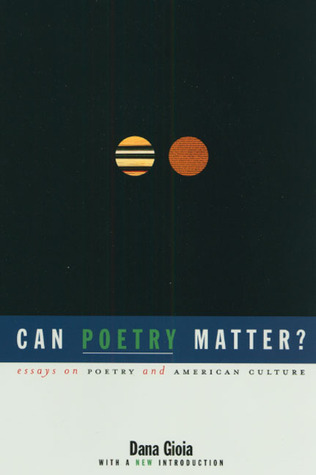 Can Poetry Matter? book cover