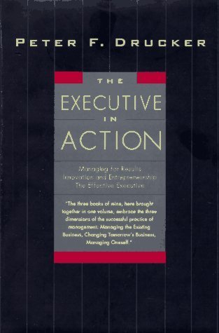 The Executive in Action book cover