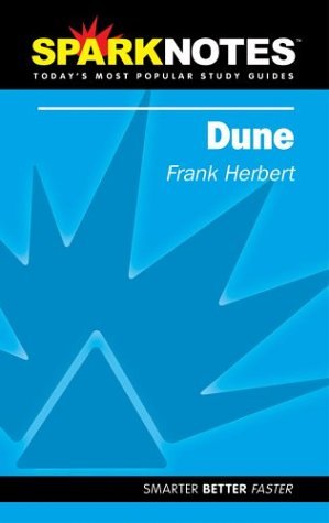 Spark Notes Dune by Frank Herbert book cover