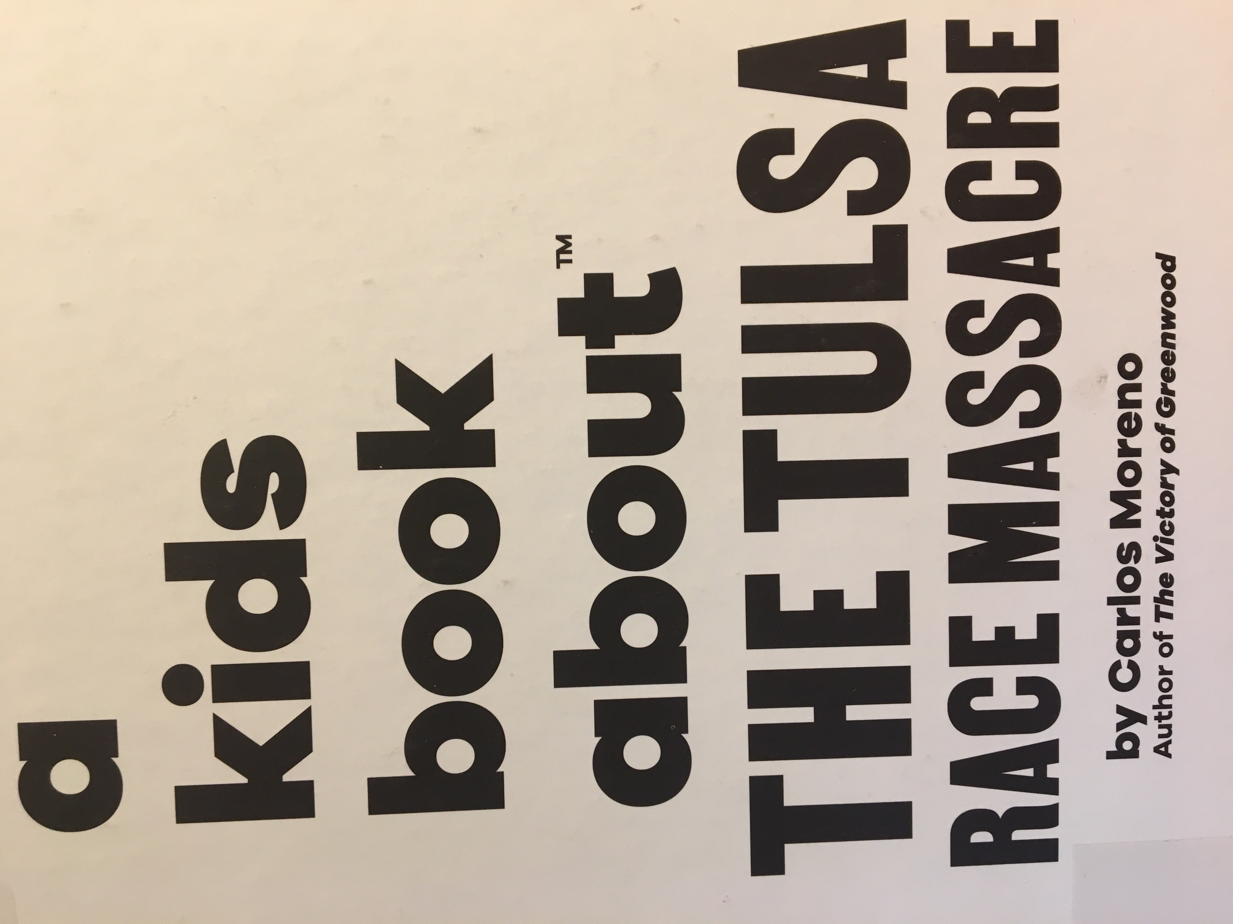 A Kids Book About The Tulsa Race Massacre book cover