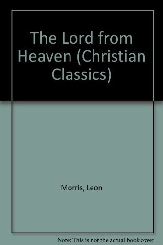 The Lord from heaven book cover