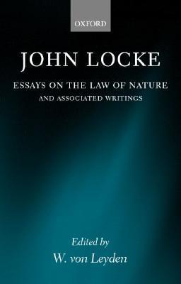 Essays on the Law of Nature and Associated Writings book cover