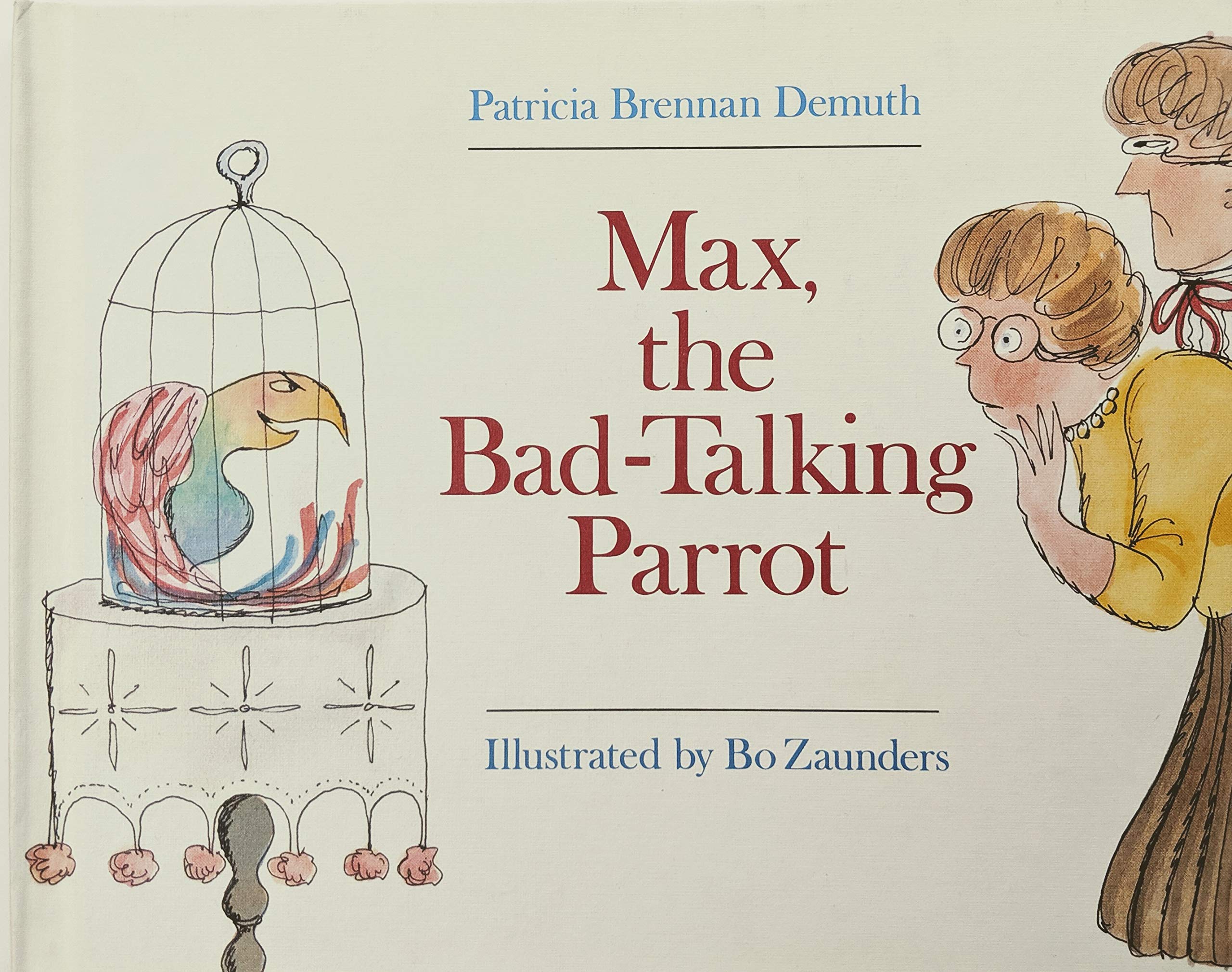 Max, the Bad-talking Parrot book cover