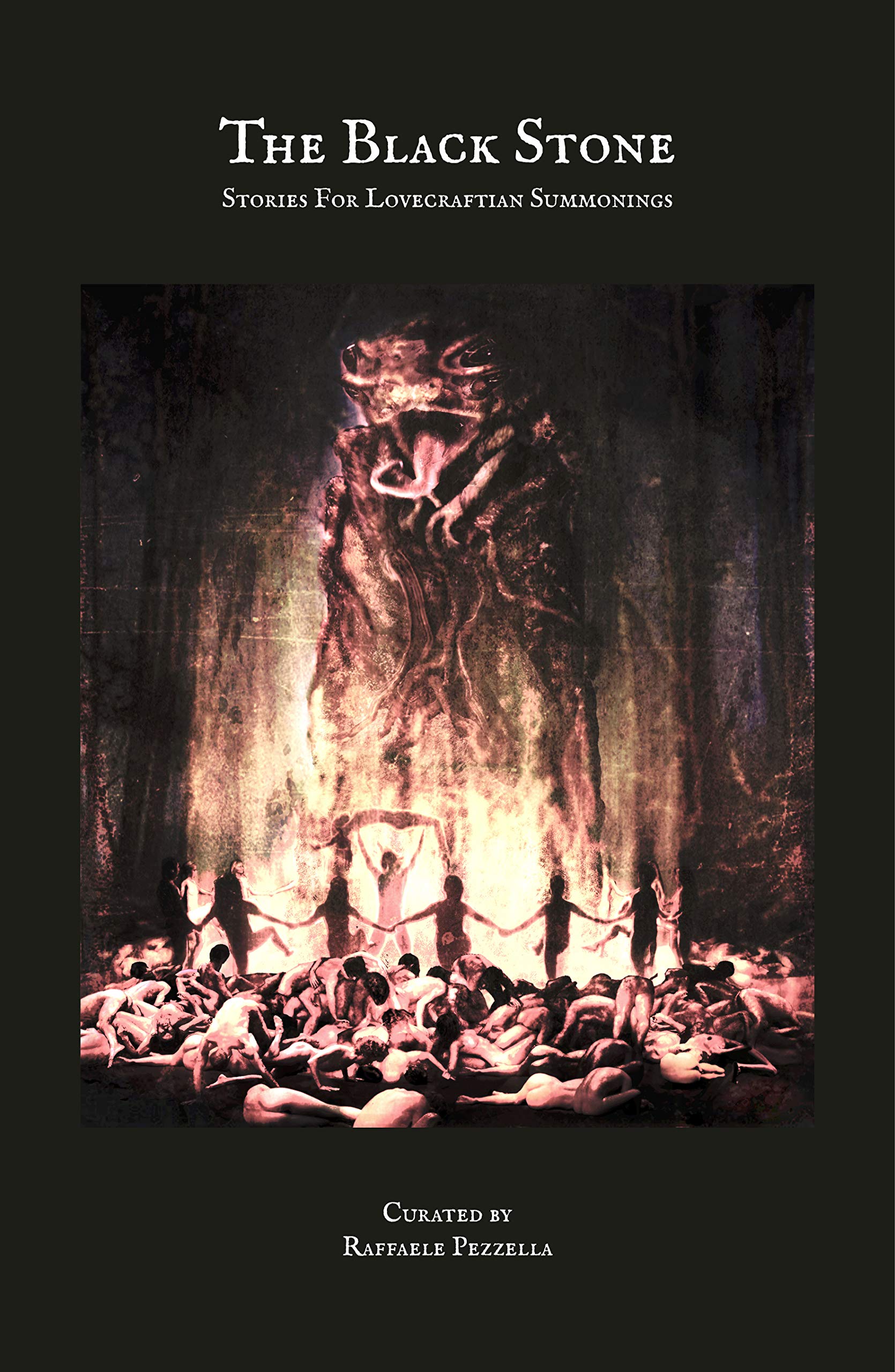 THE BLACK STONE. Stories for Lovecraftian Summonings book cover