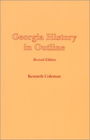 Georgia History in Outline book cover