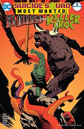 Suicide Squad Most Wanted: El Diablo and book cover 1