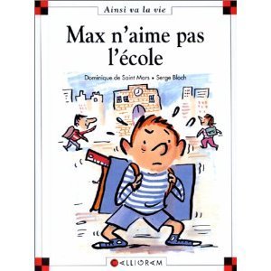 Max n'aime pas l'école book cover