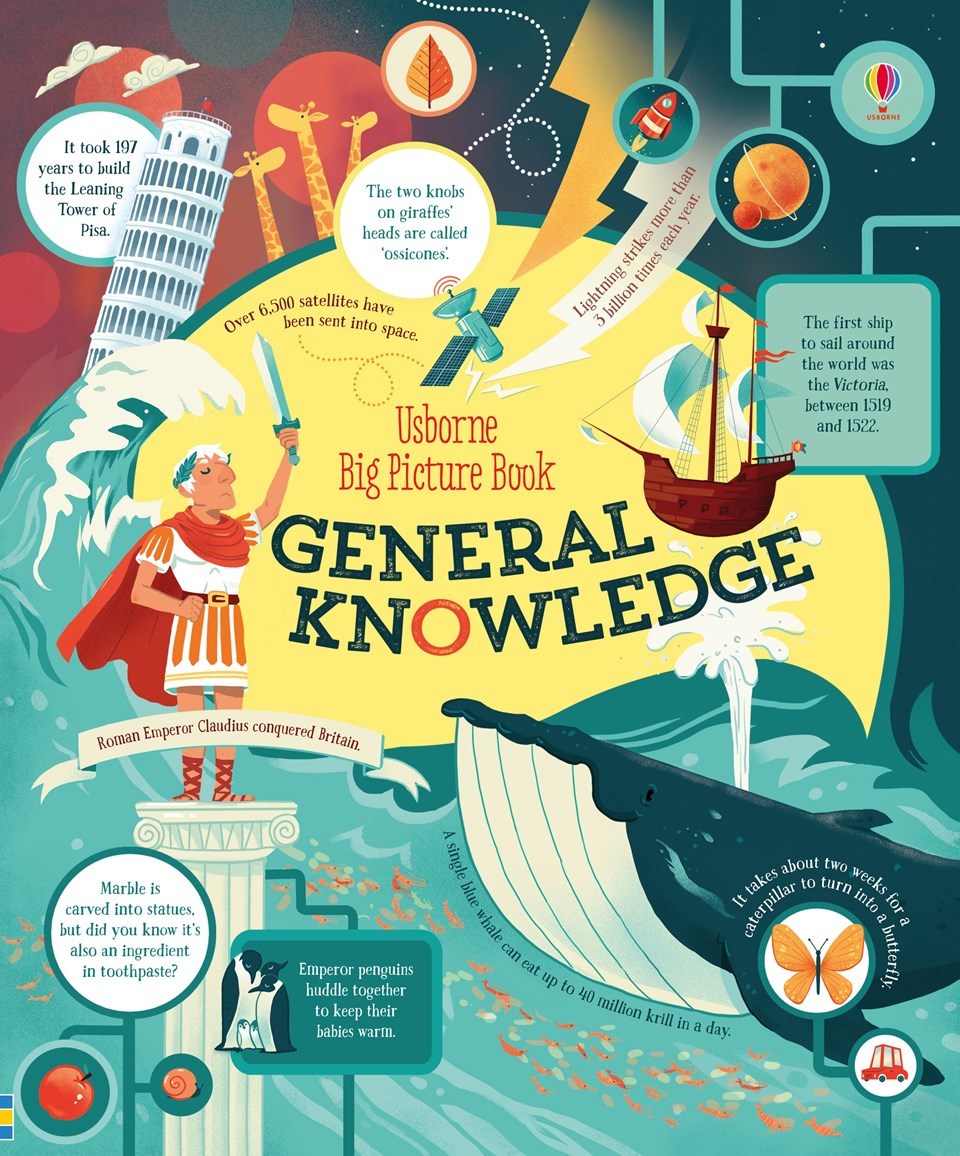 Usborne Big Picture Book General Knowledge book cover