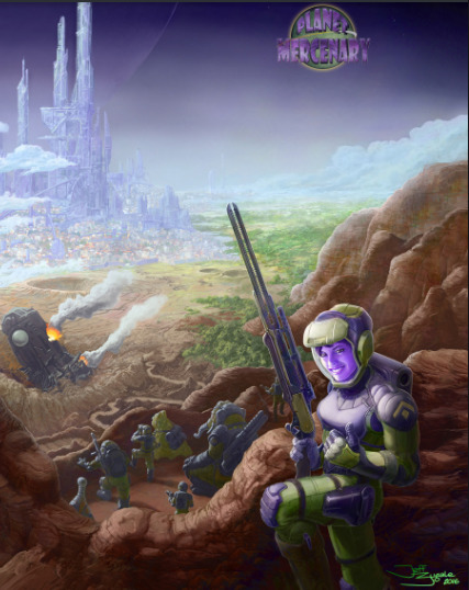 Planet Mercenary Role-Playing Game book cover