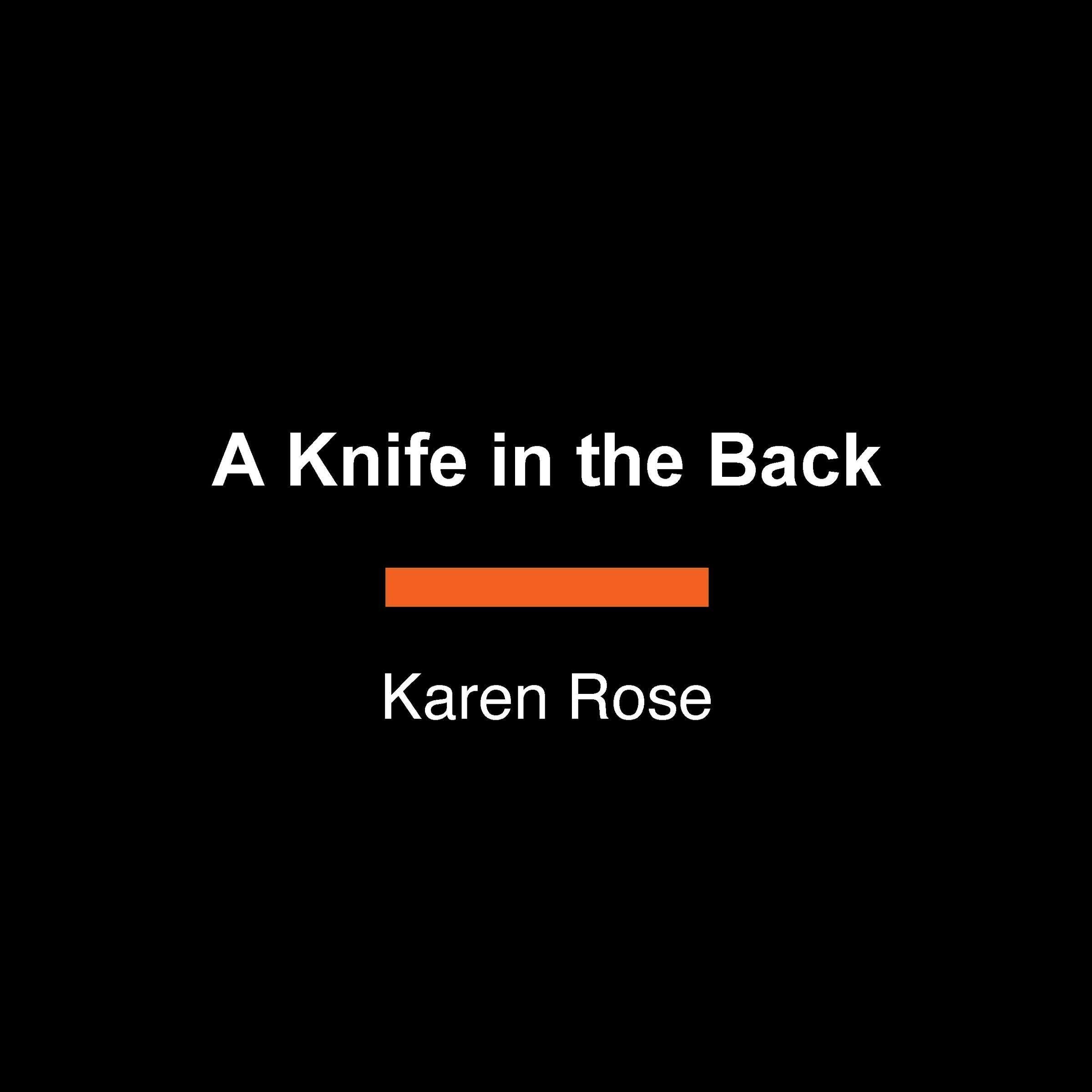 Knife in the Back book cover