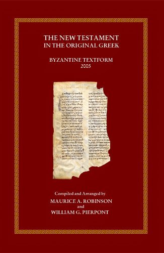 The New Testament in the Original Greek book cover
