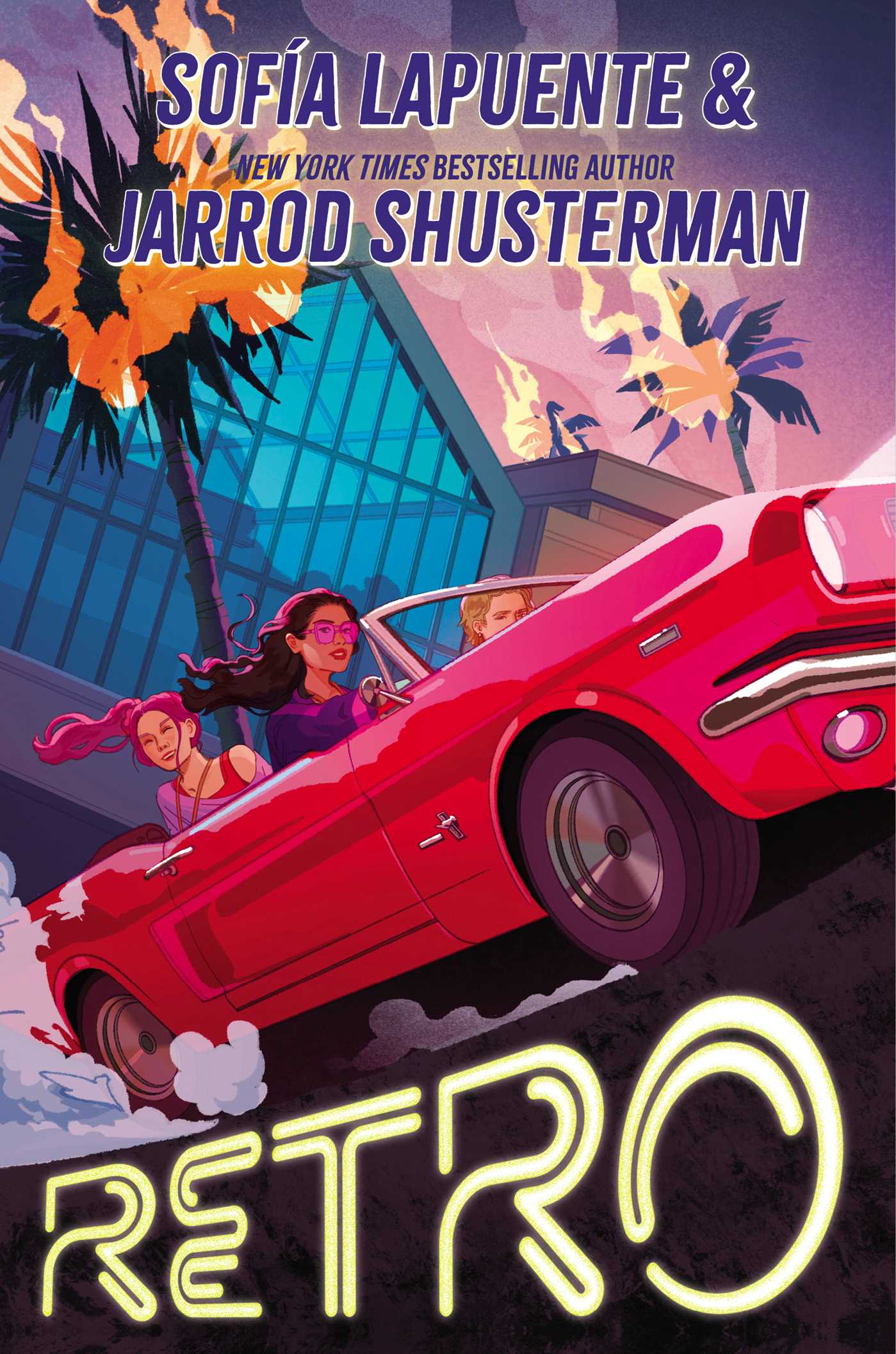 Retro book cover