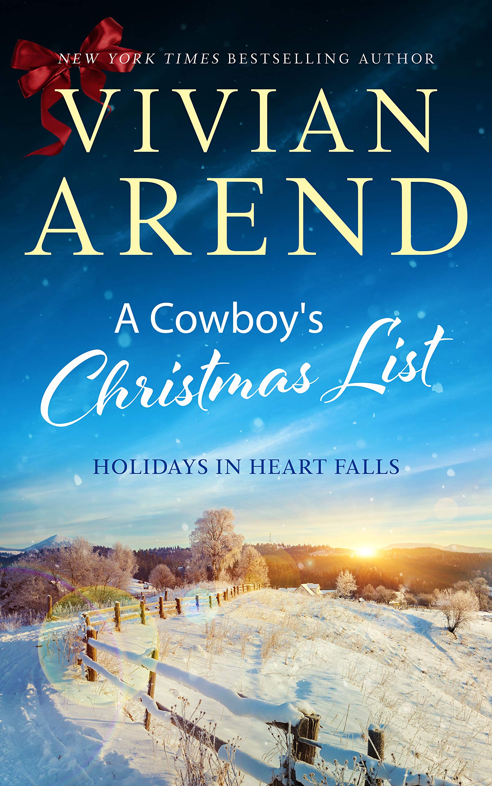 A Cowboy's Christmas List book cover