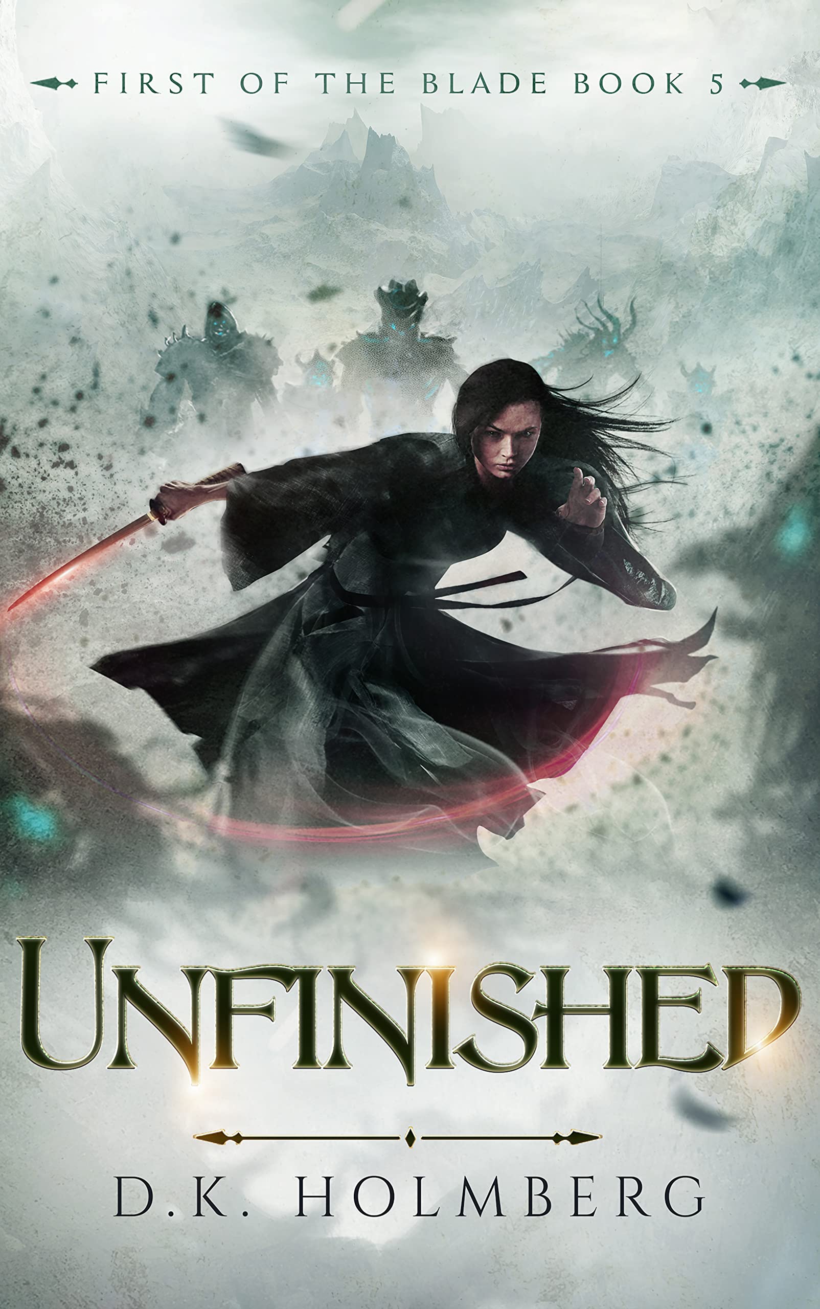 Unfinished book cover