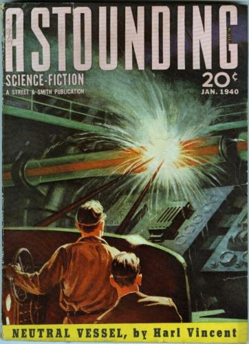 Astounding Science Fiction, January 1940 book cover