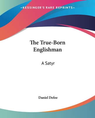 The True-Born Englishman book cover