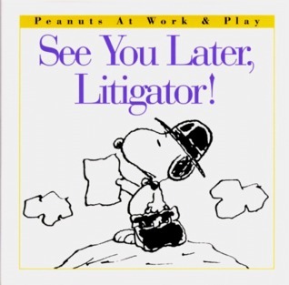 Peanuts at Work & Play book cover 1