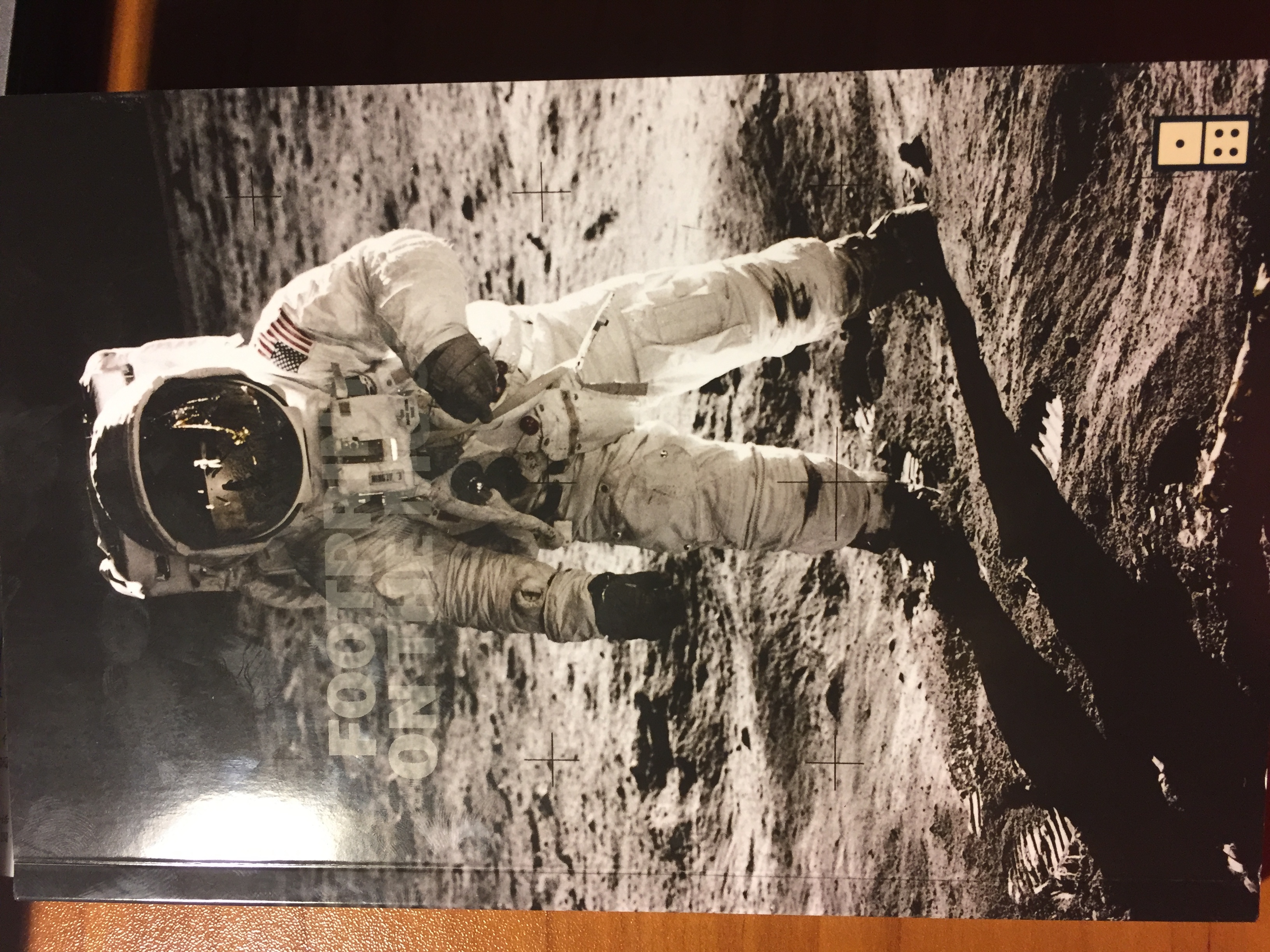 Footprints on the Moon book cover