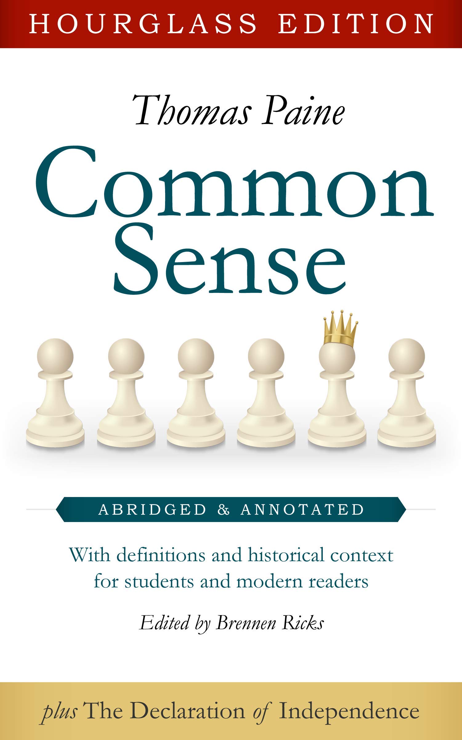 Common Sense (Hourglass Edition) book cover