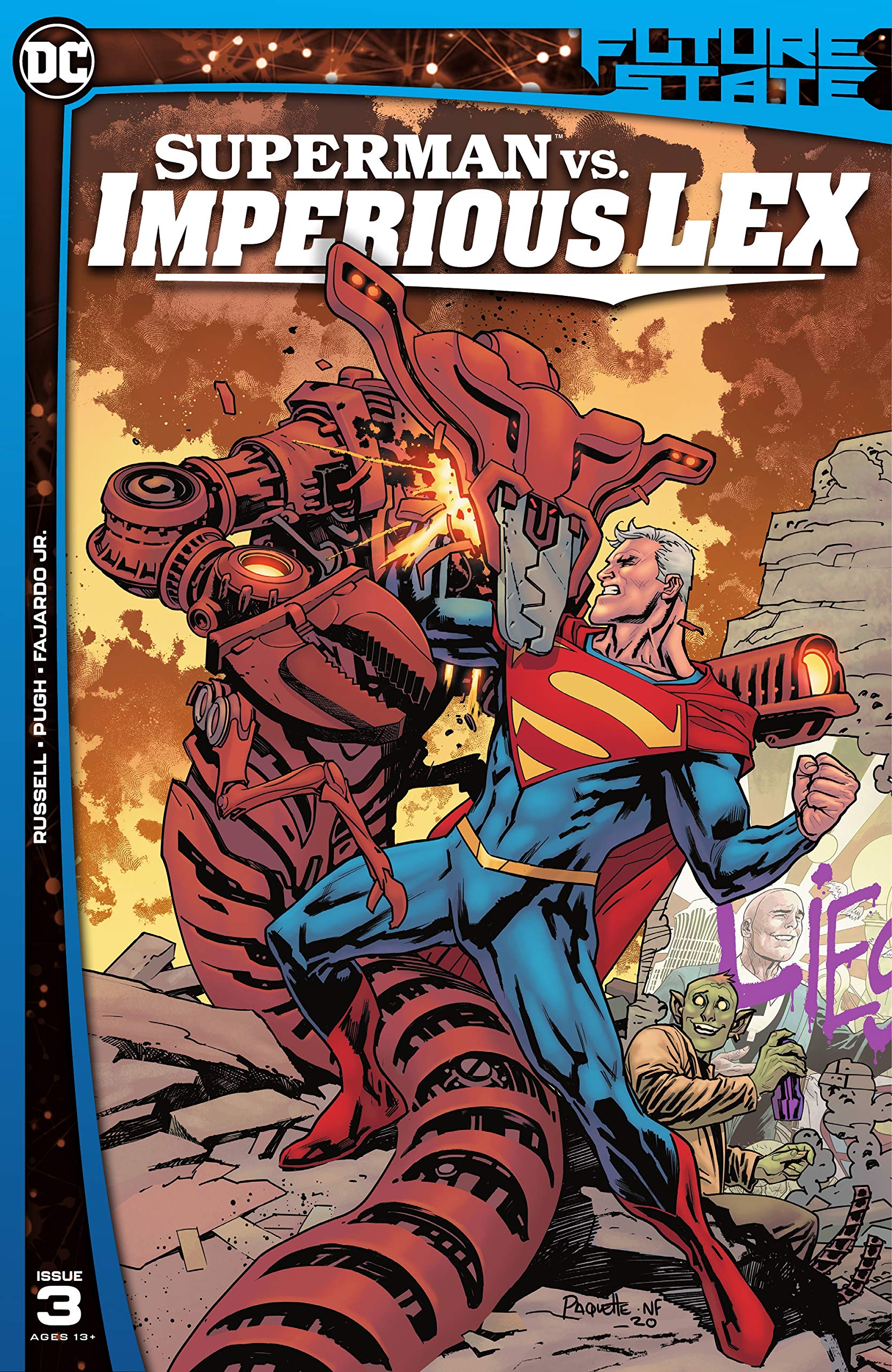 Future State: Superman vs. Imperious Lex book cover 1